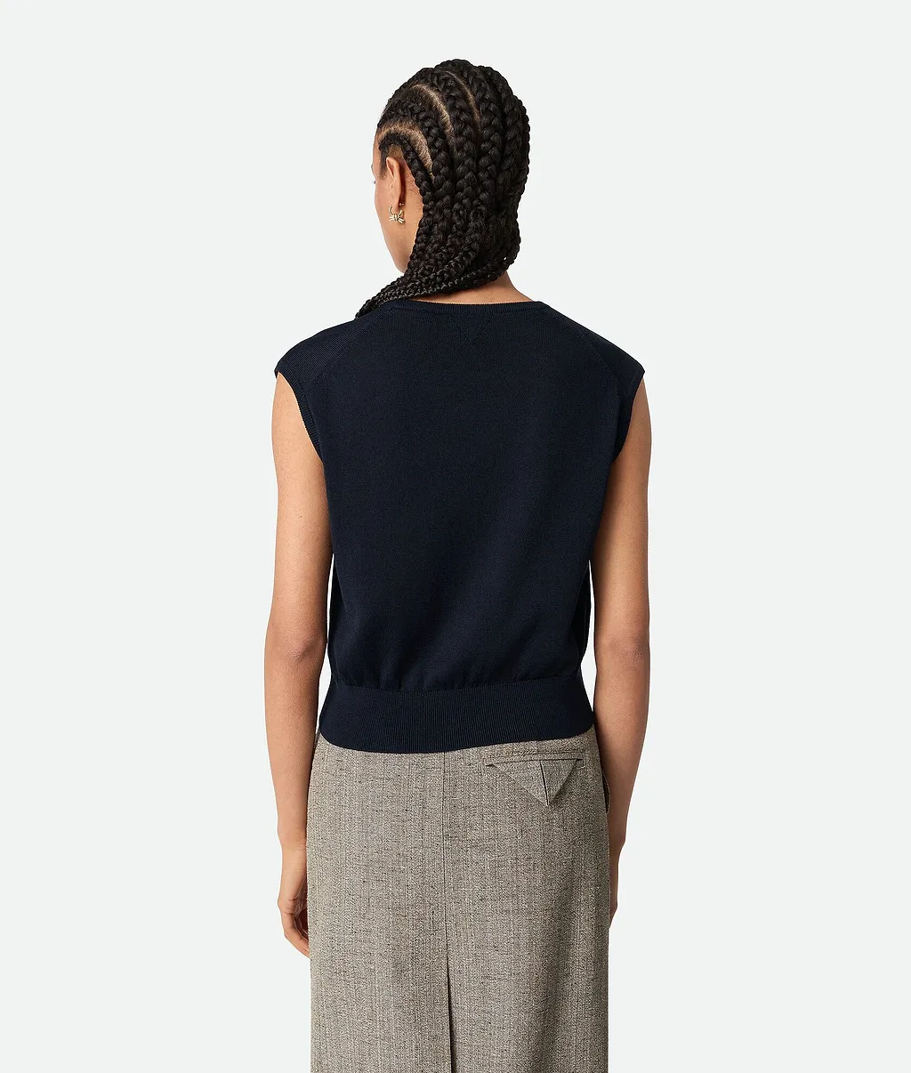 Cotton And Viscose Twinset