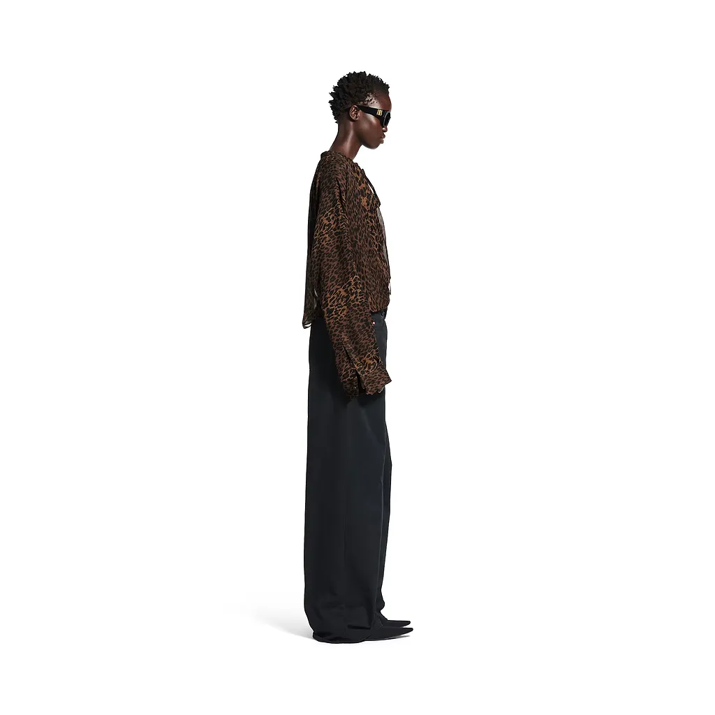 Leopard Minimal Blouse