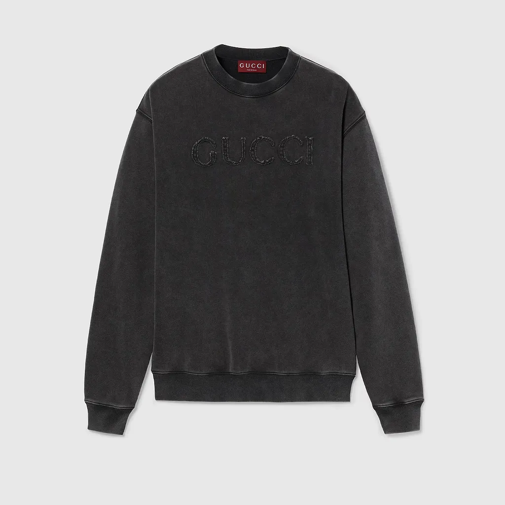 Embroidered Cotton Sweatshirt