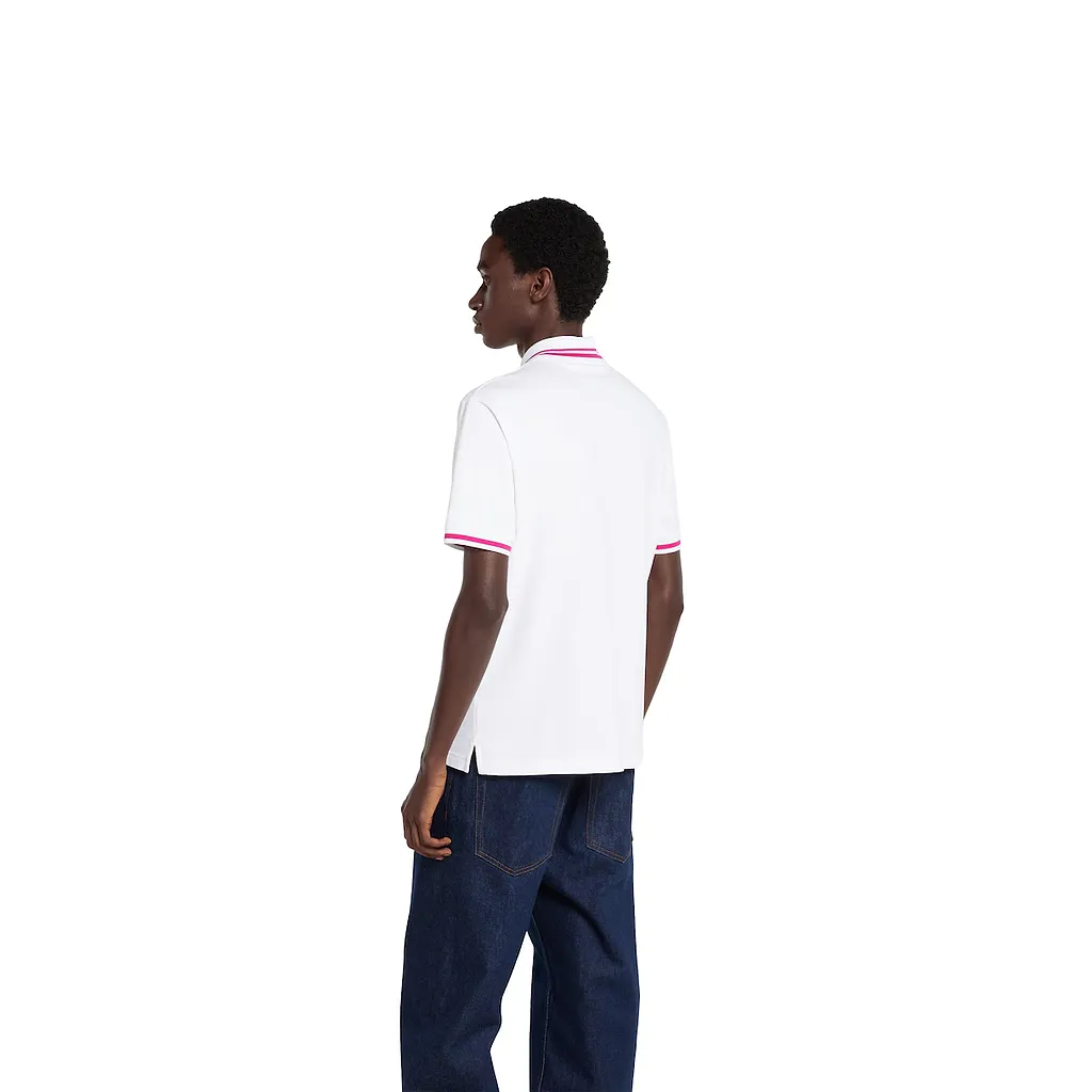 Cotton Polo Shirt With Embroidery