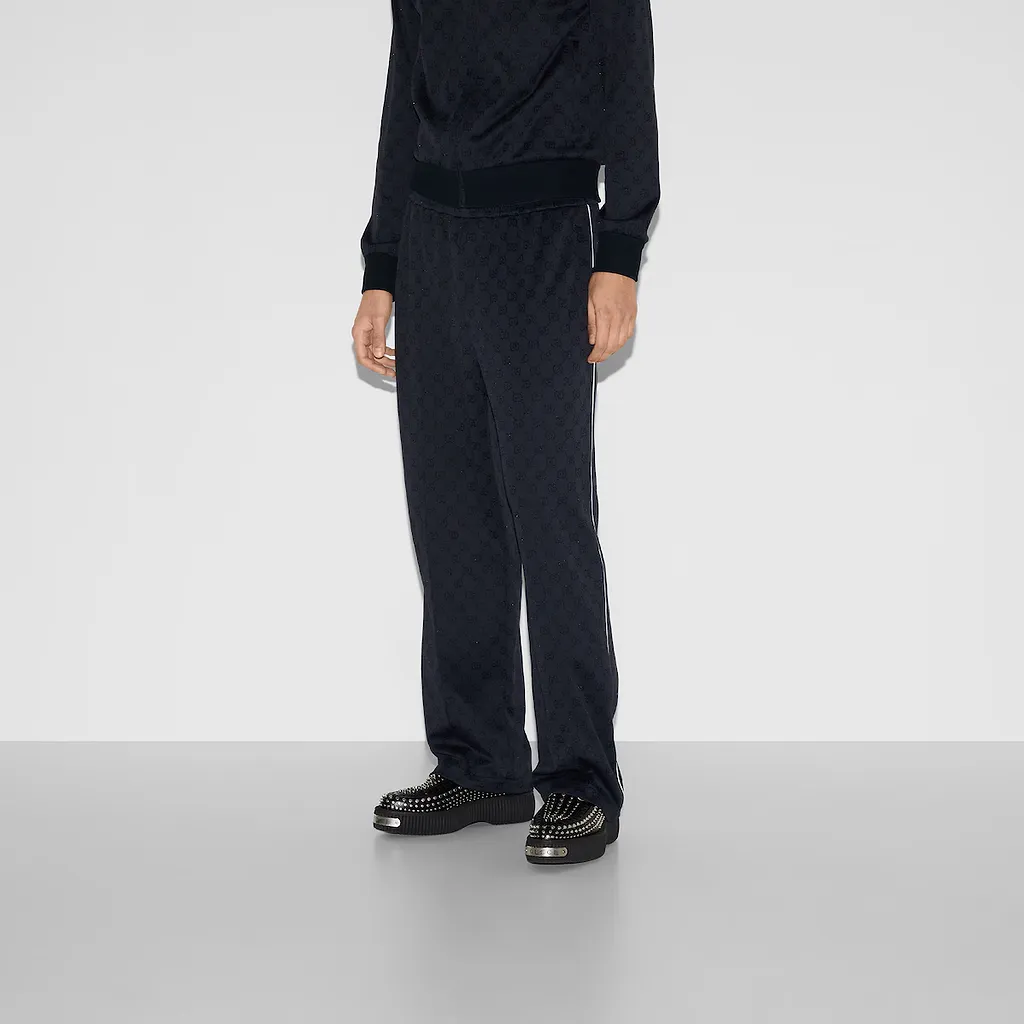 Gg Nylon And Jersey Pant