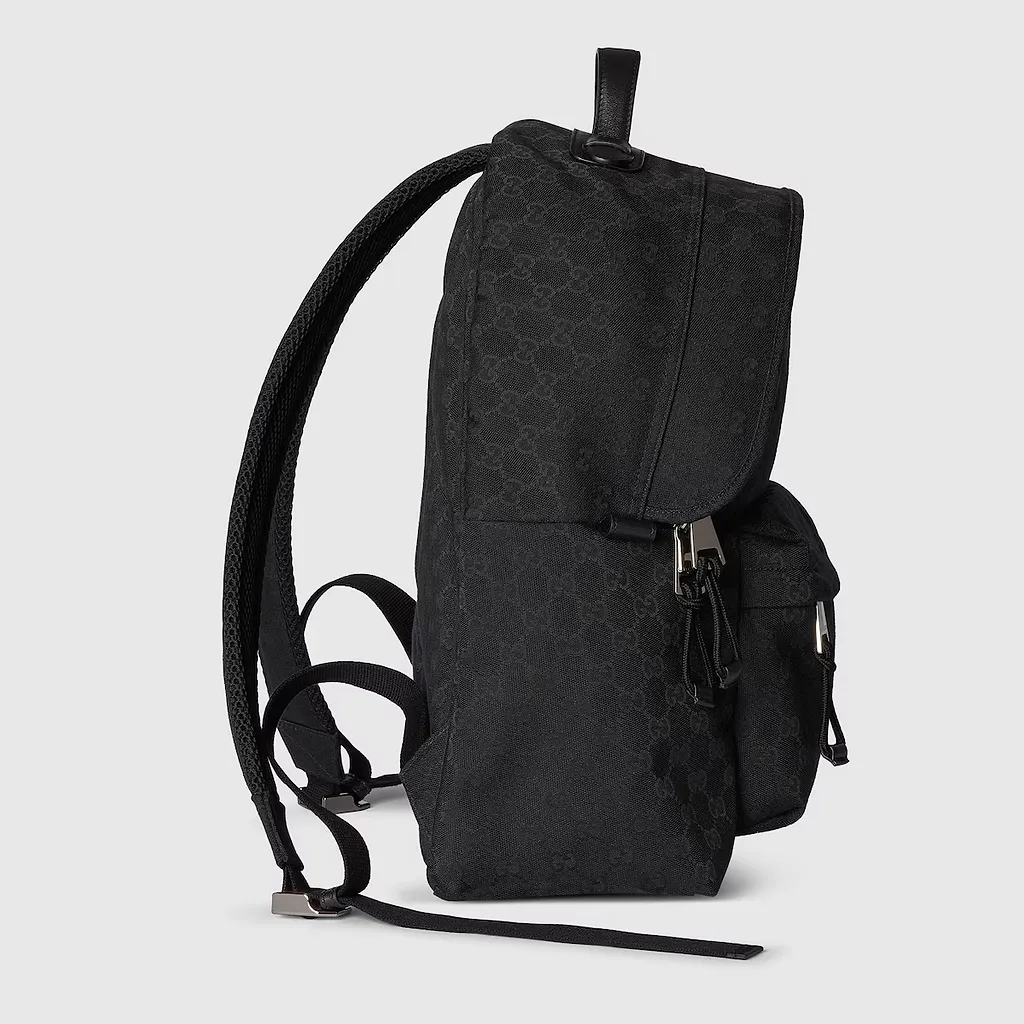 Gg Canvas Medium Backpack