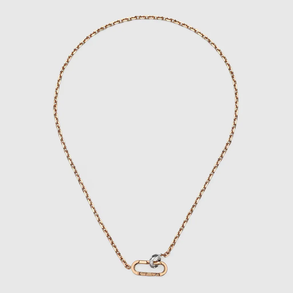 Gucci Link To Love 18K Chain Necklace