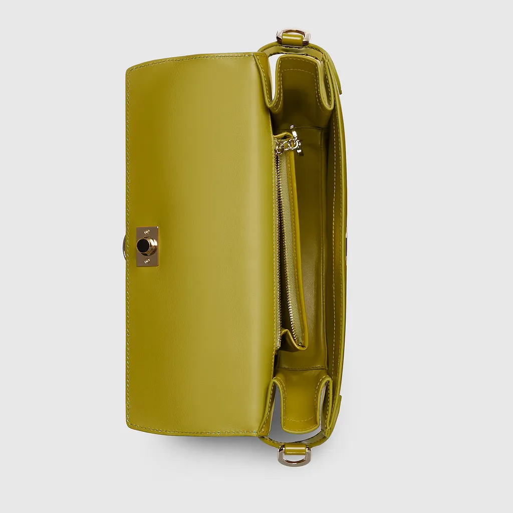 Small Half-Moon Top Handle Bag