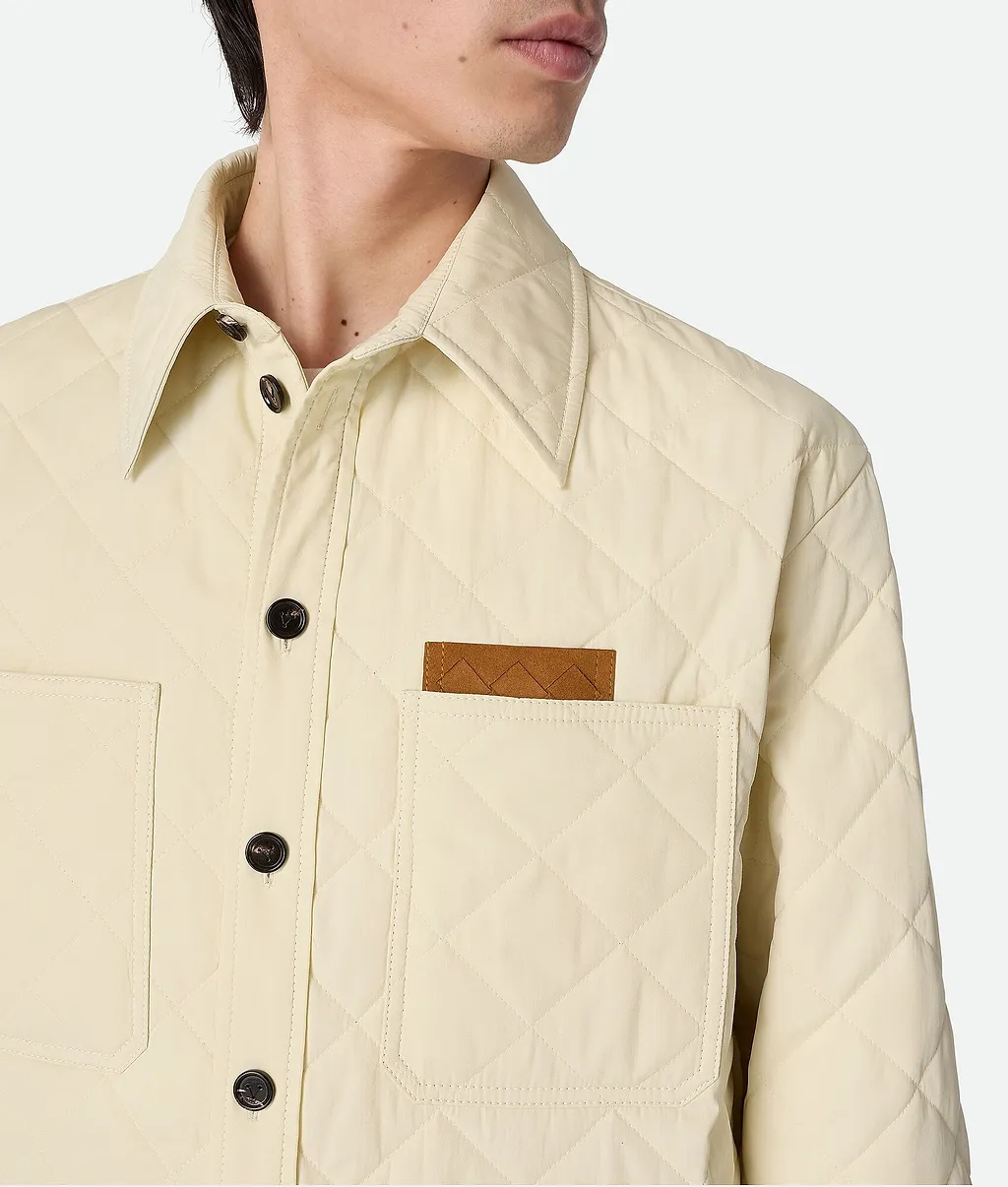 Quilted Cotton Overshirt