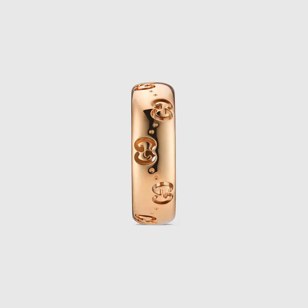 Icon 18K Gg Thin Ring