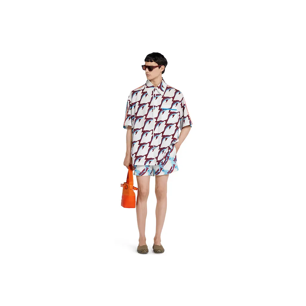 Printed Light Cotton Shirt