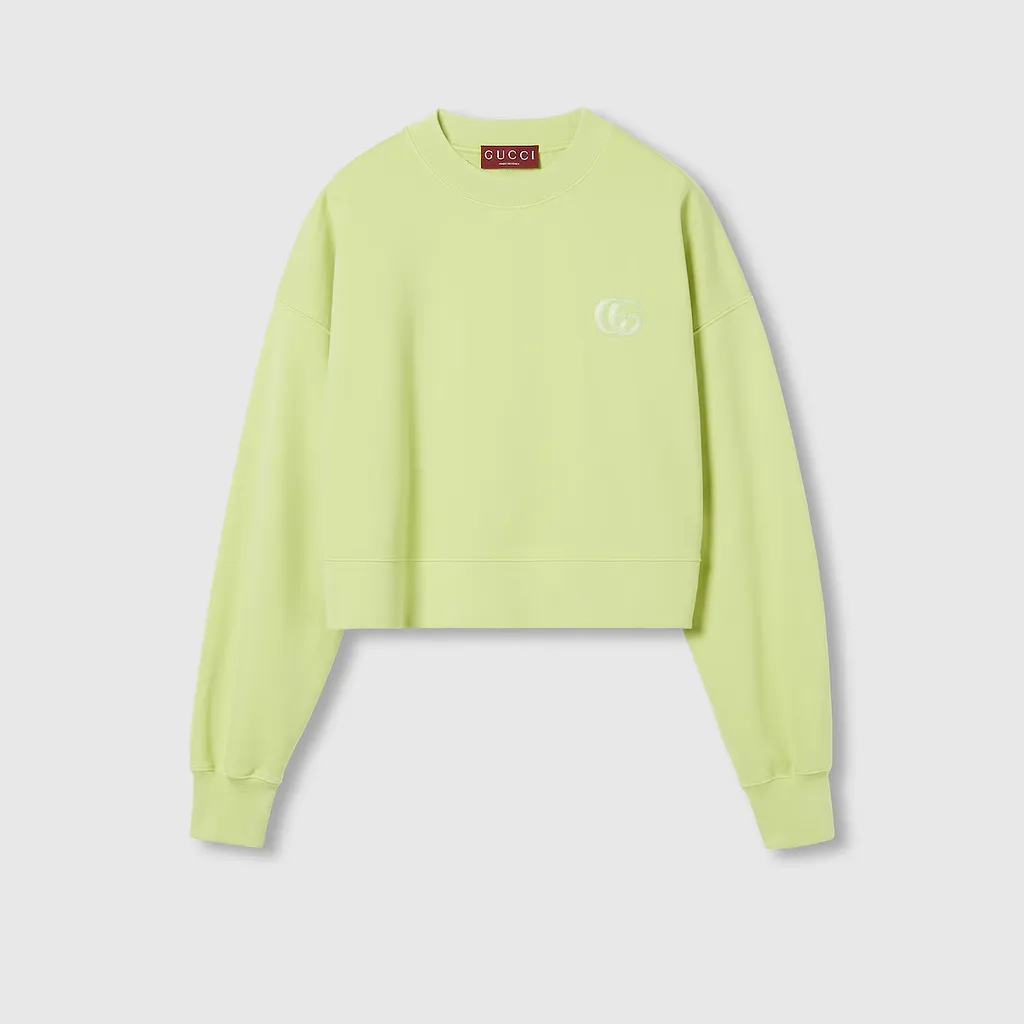Embroidered Cotton Jersey Sweatshirt