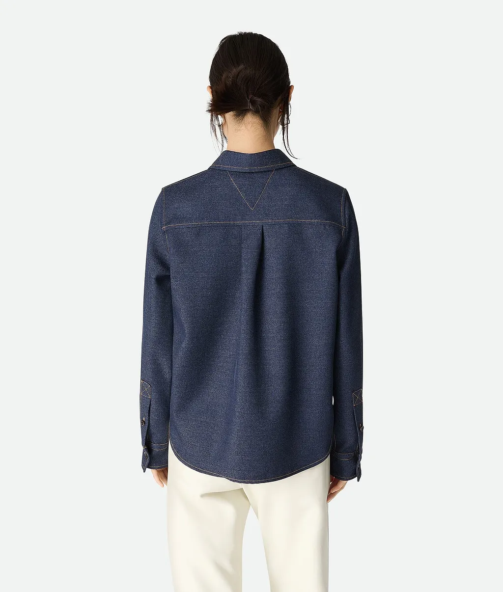 Melange Wool Shirt
