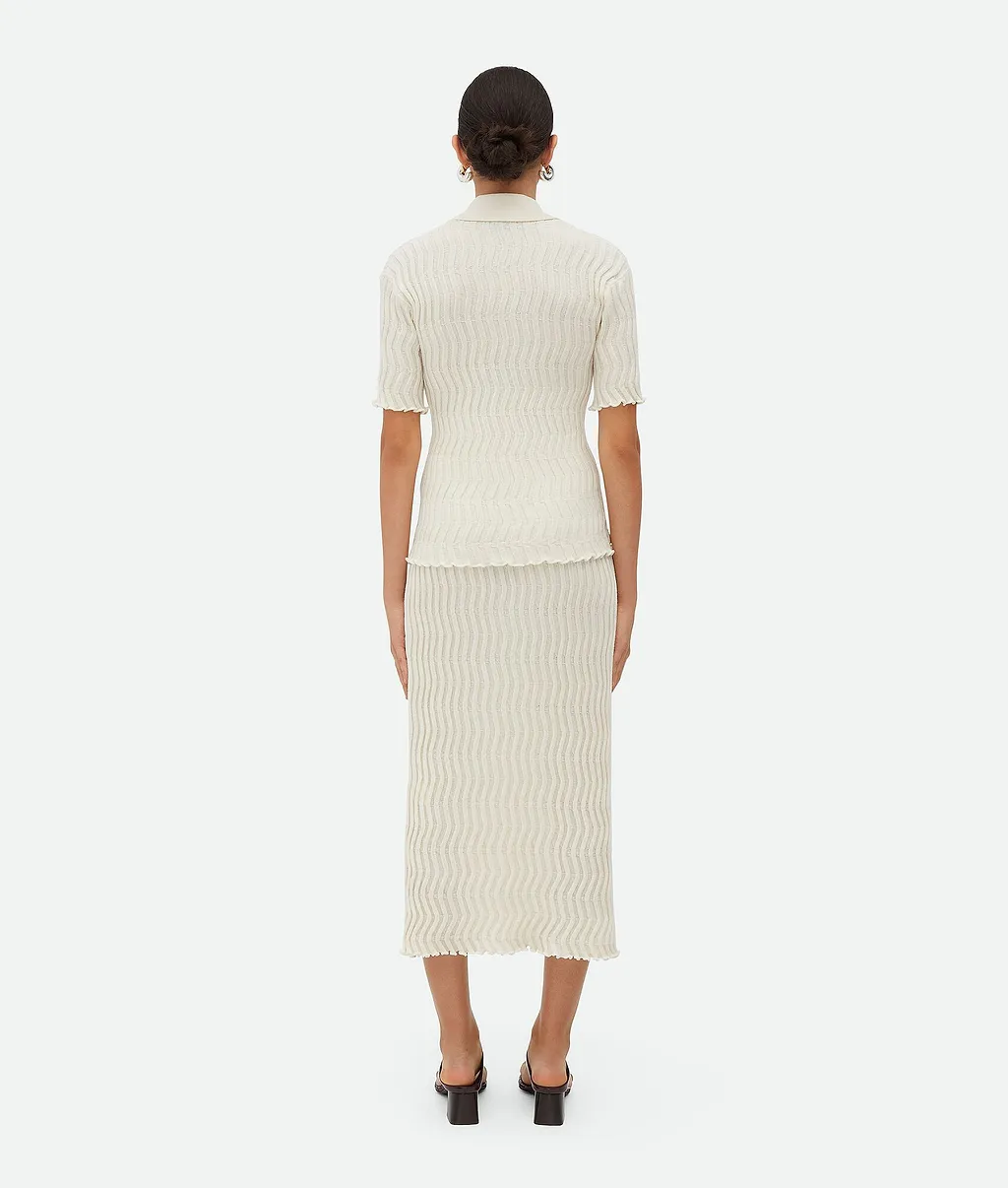 Ribbed Wool Skirt