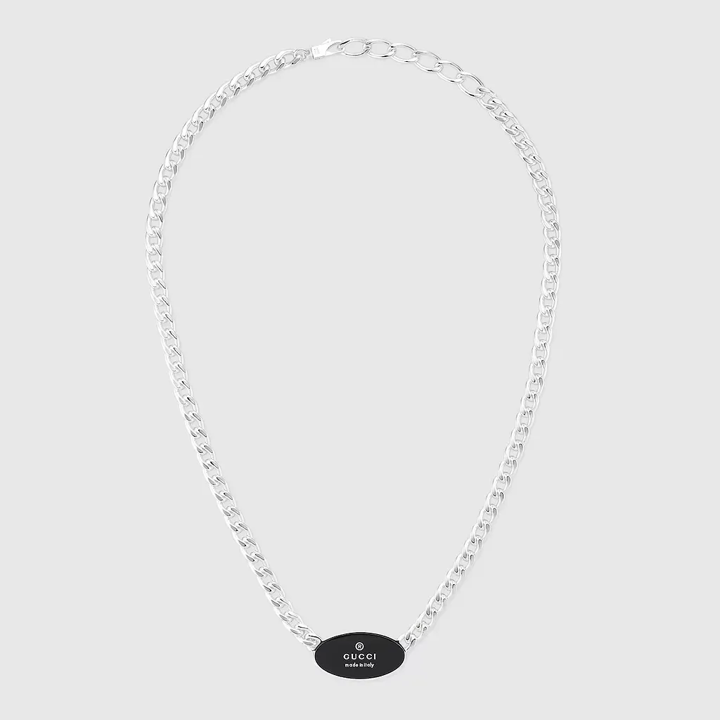 Trademark Chain Necklace With Tag