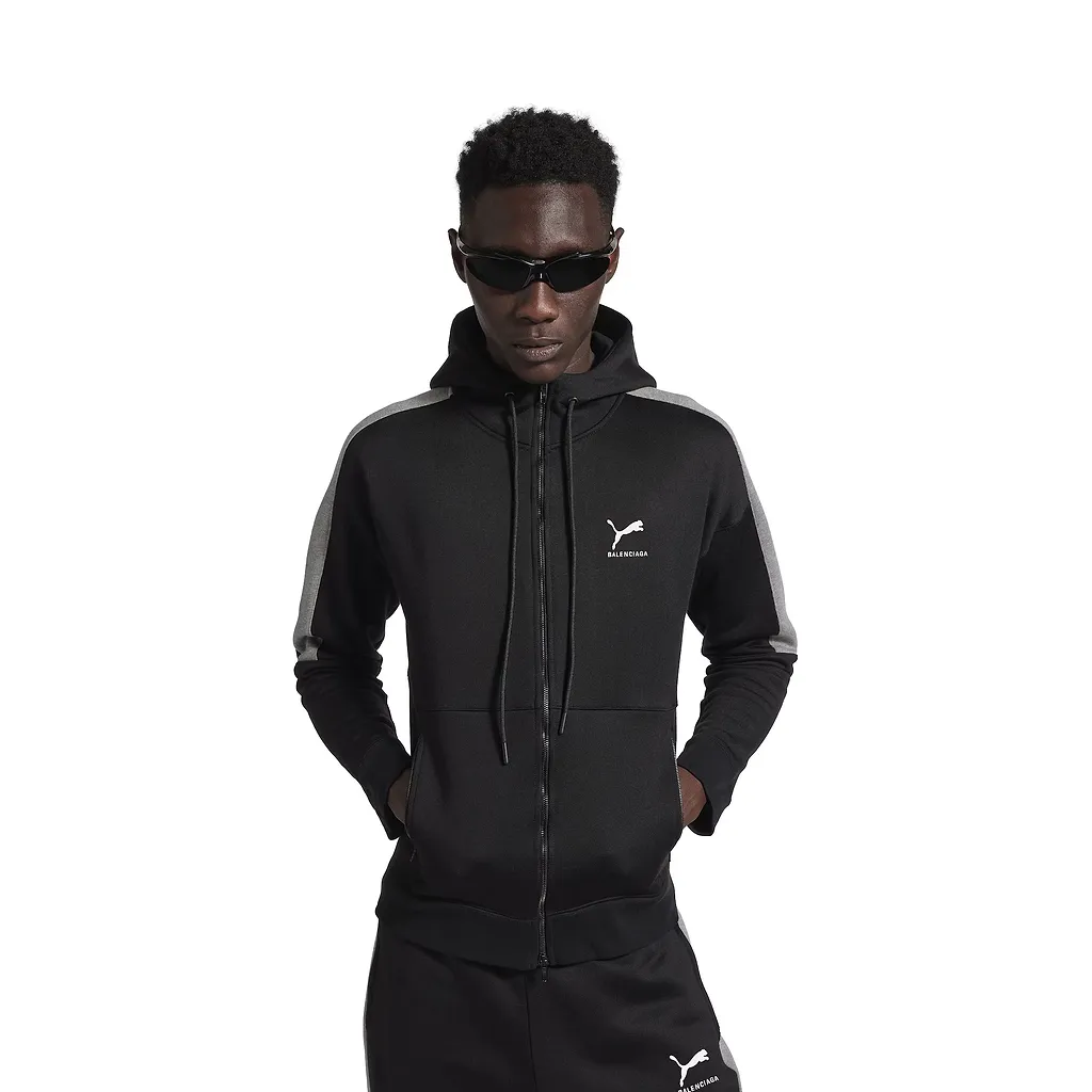 Hooded Tracksuit Jacket