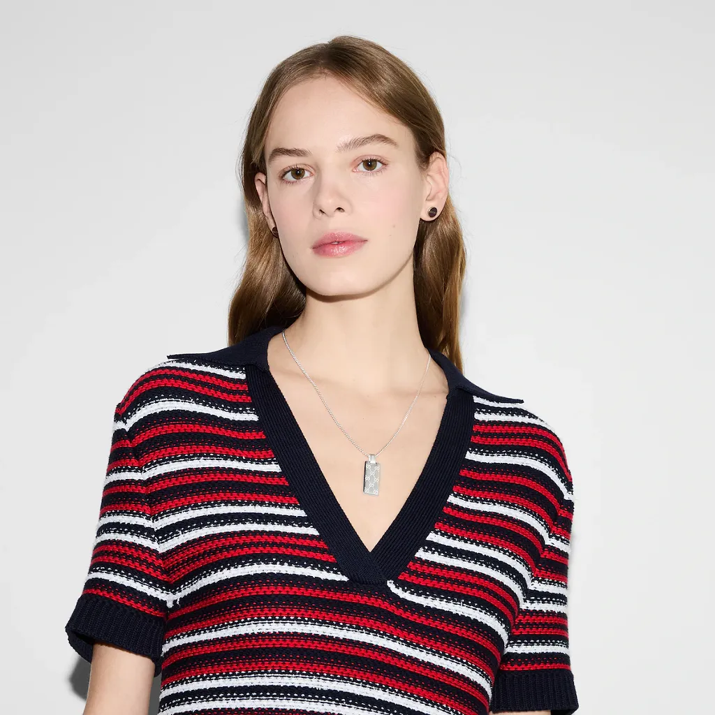 Gucci Signature Necklace With Gg Tag