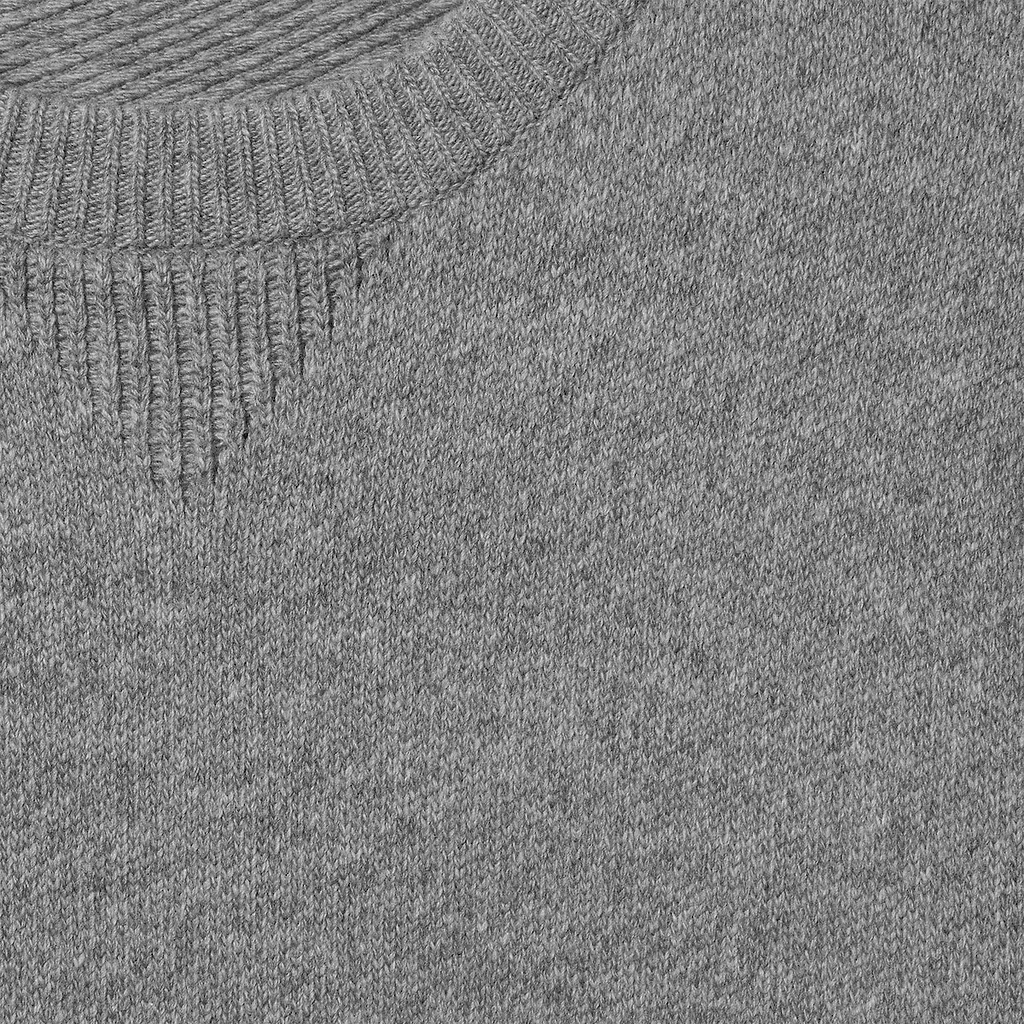 Embroidered Wool Knit Sweater
