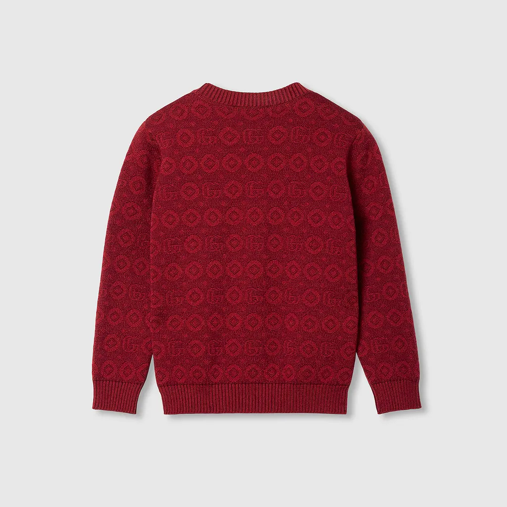 Children's Double G Wool Viscose Sweater