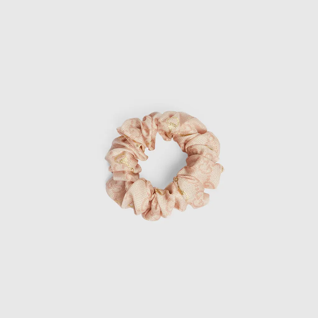 Silk Gg Scrunchie Set
