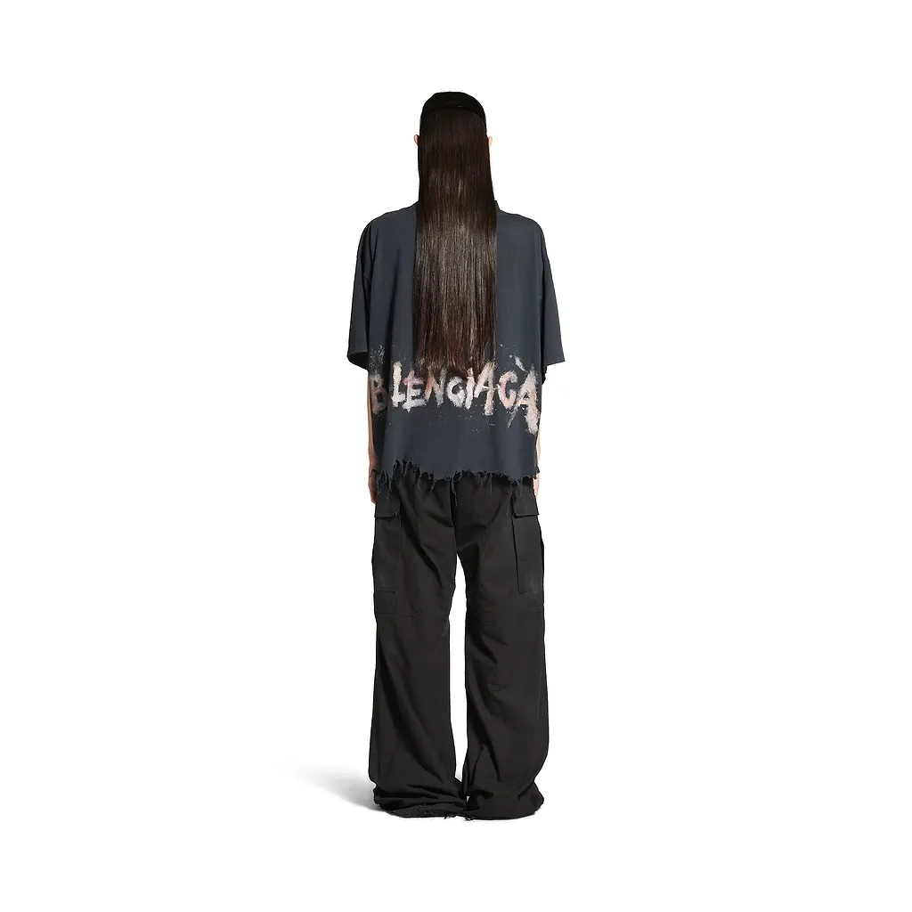 Nail Polish Cropped T-Shirt