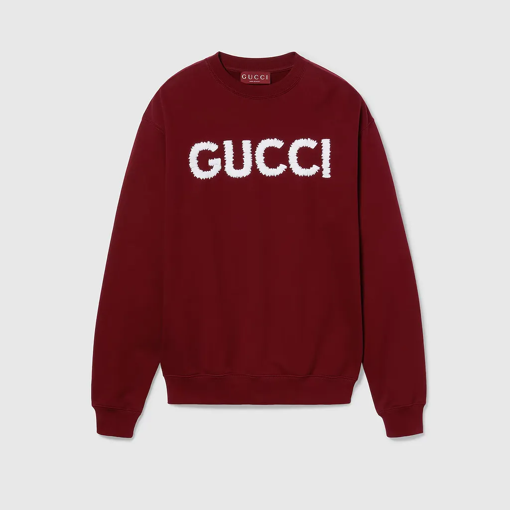 Embroidered Cotton Jersey Sweatshirt