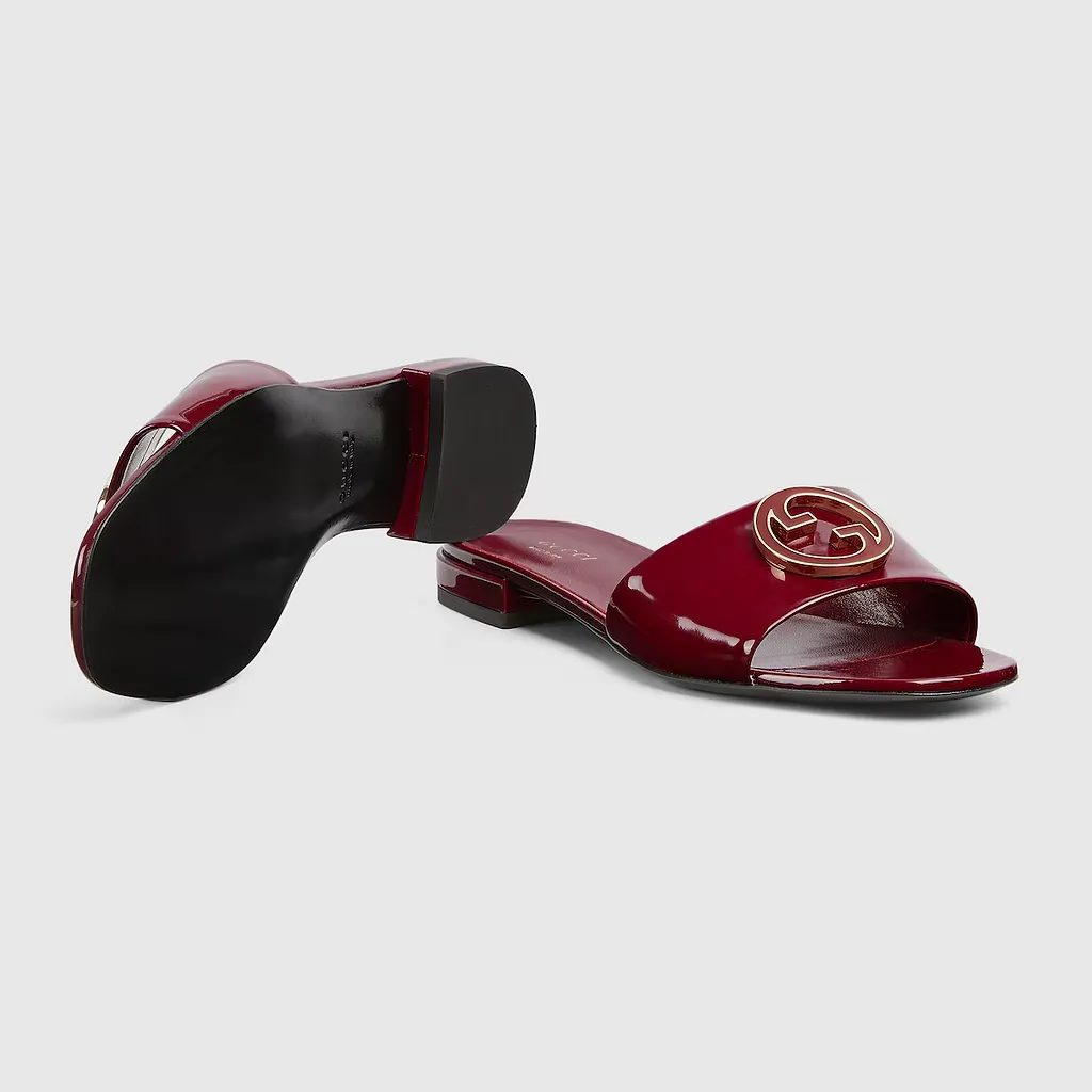 Round Interlocking G Sandal