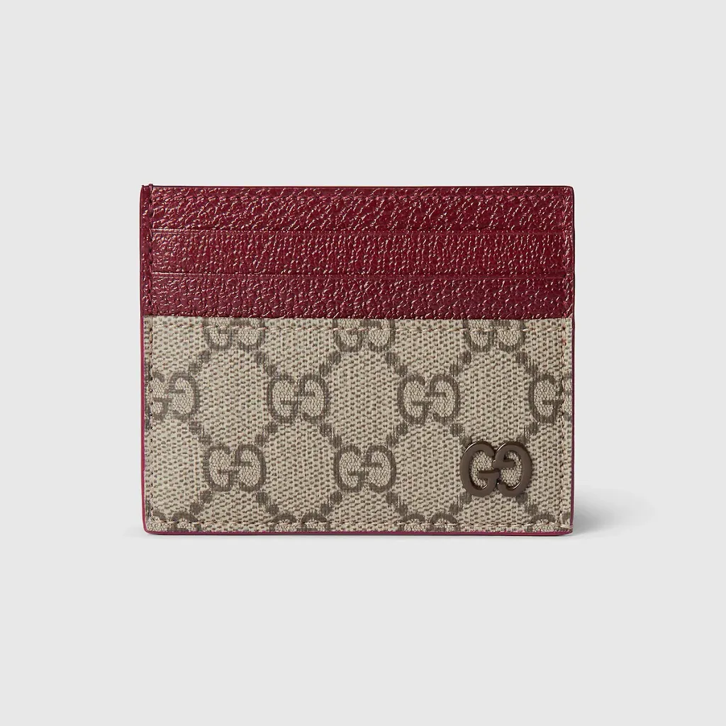 Bi-Color Gg Card Case