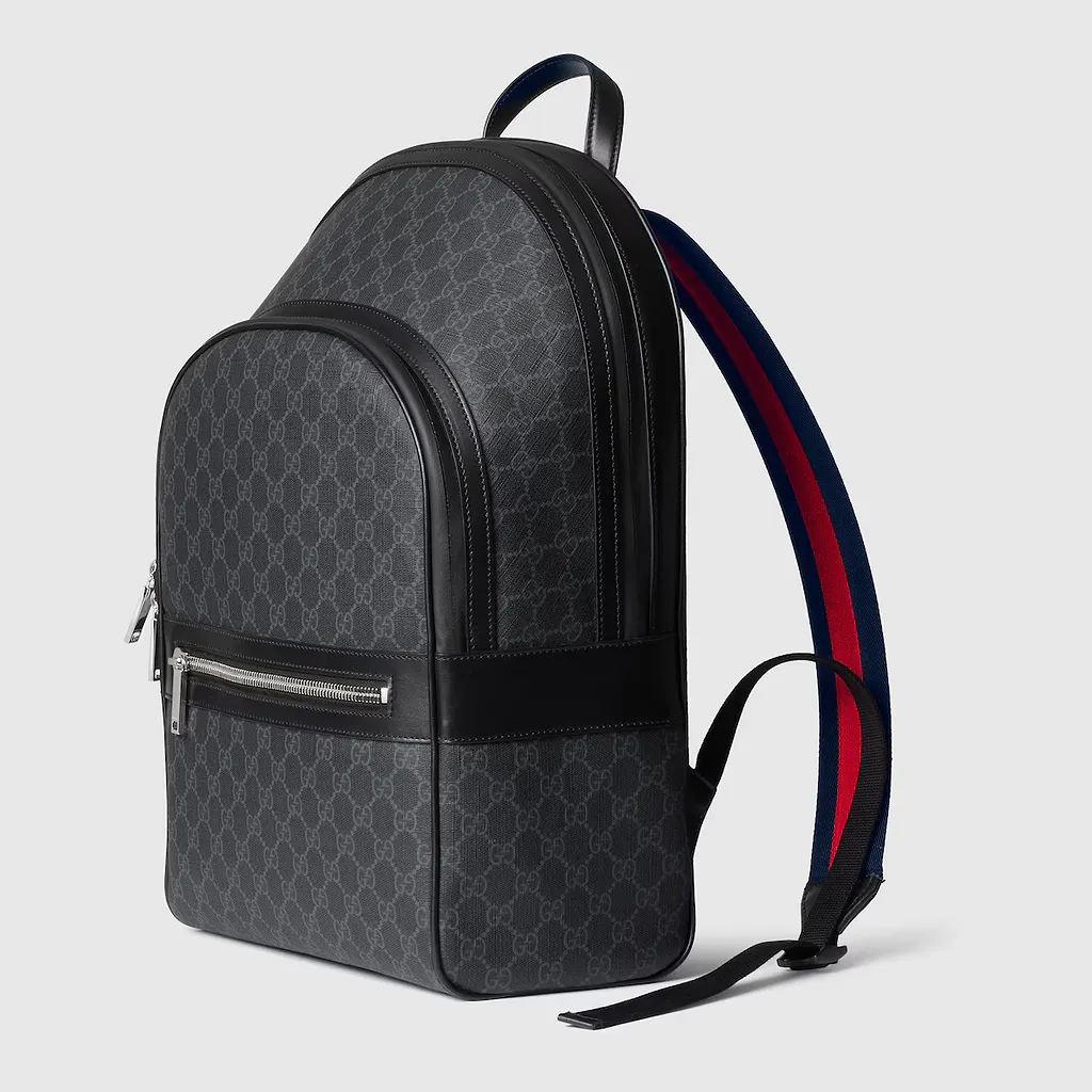 Gg Black Medium Backpack