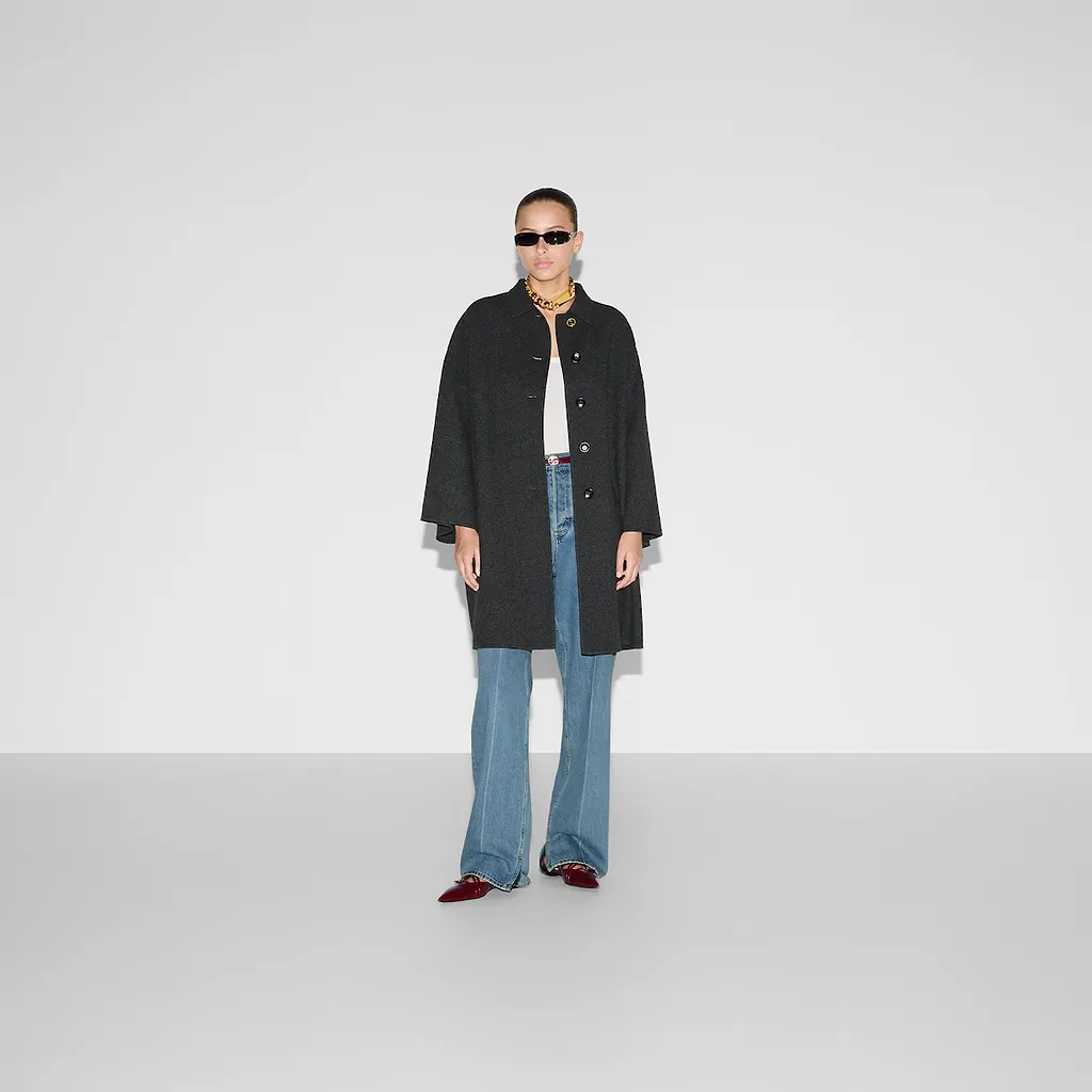 Wool Blend Coat