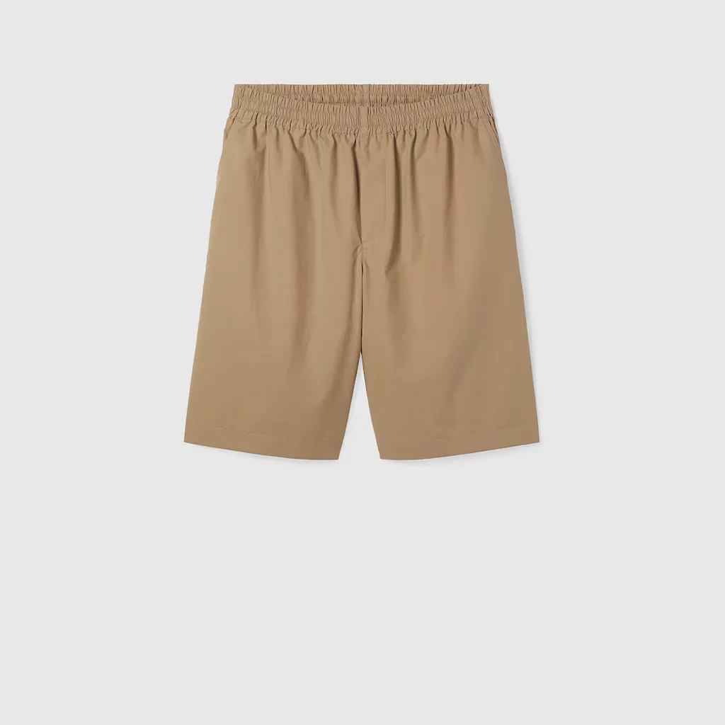 Cotton Poplin Shorts