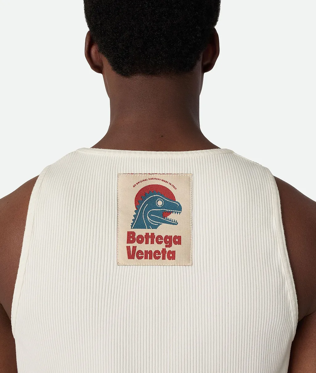 Compact Cotton Rib Jersey Tank Top