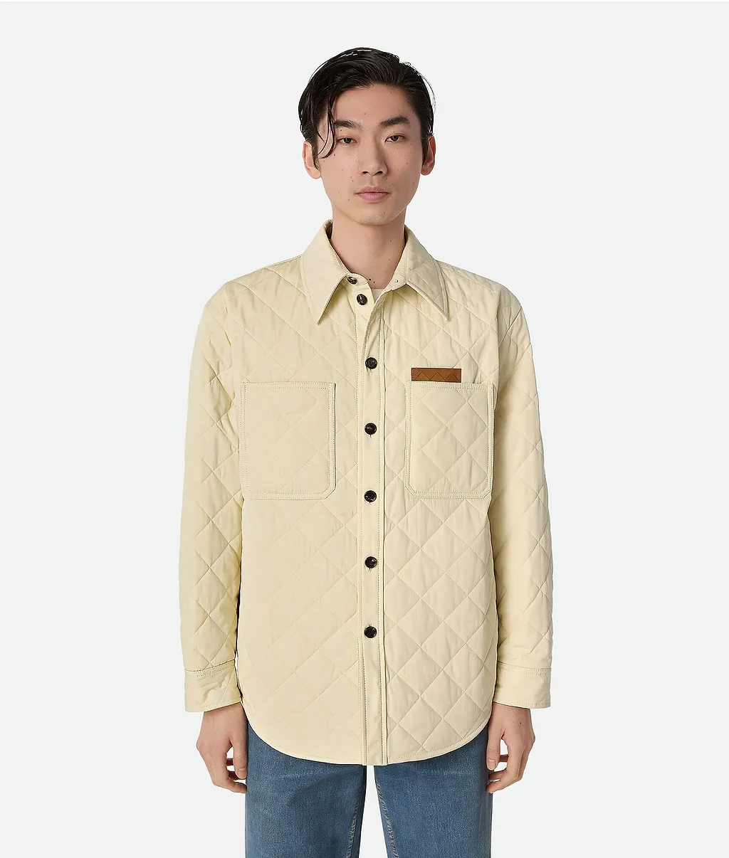 Quilted Cotton Overshirt