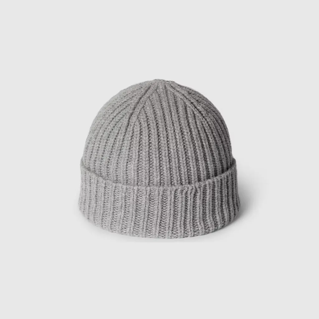 Wool Cashmere Hat With Double G