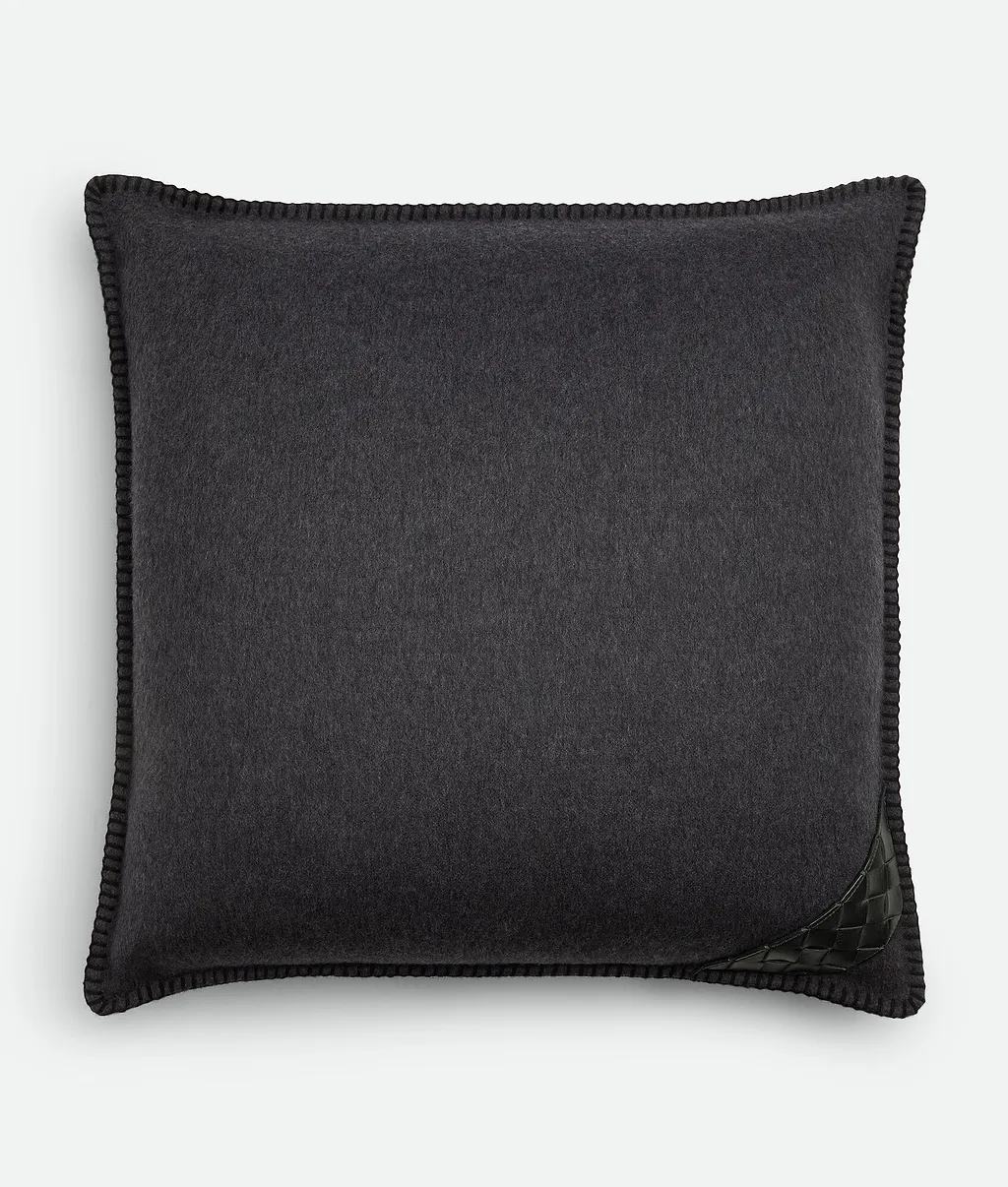 Intrecciato Patch Cushion