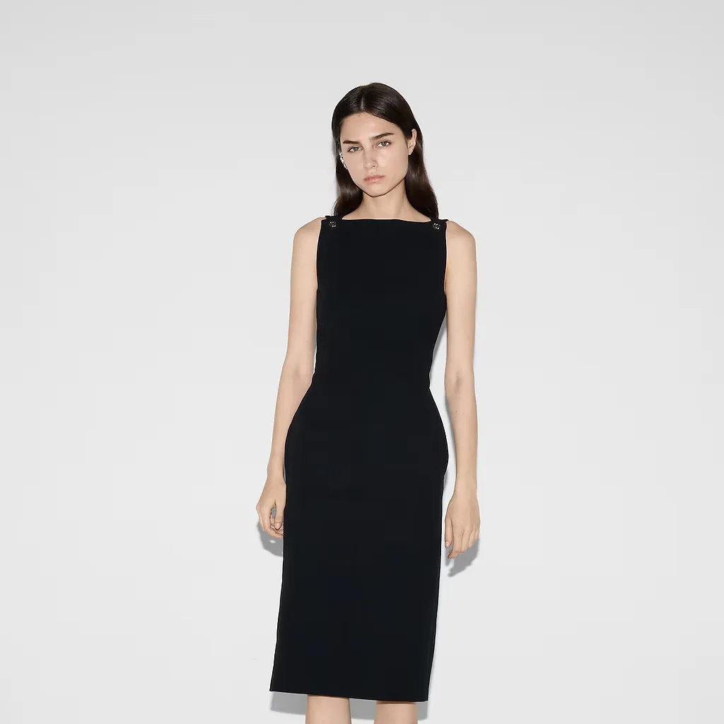 Cotton CrÊPe Dress