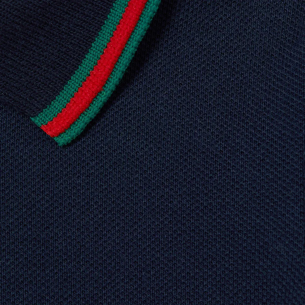 Baby Cotton Polo Shirt With Web