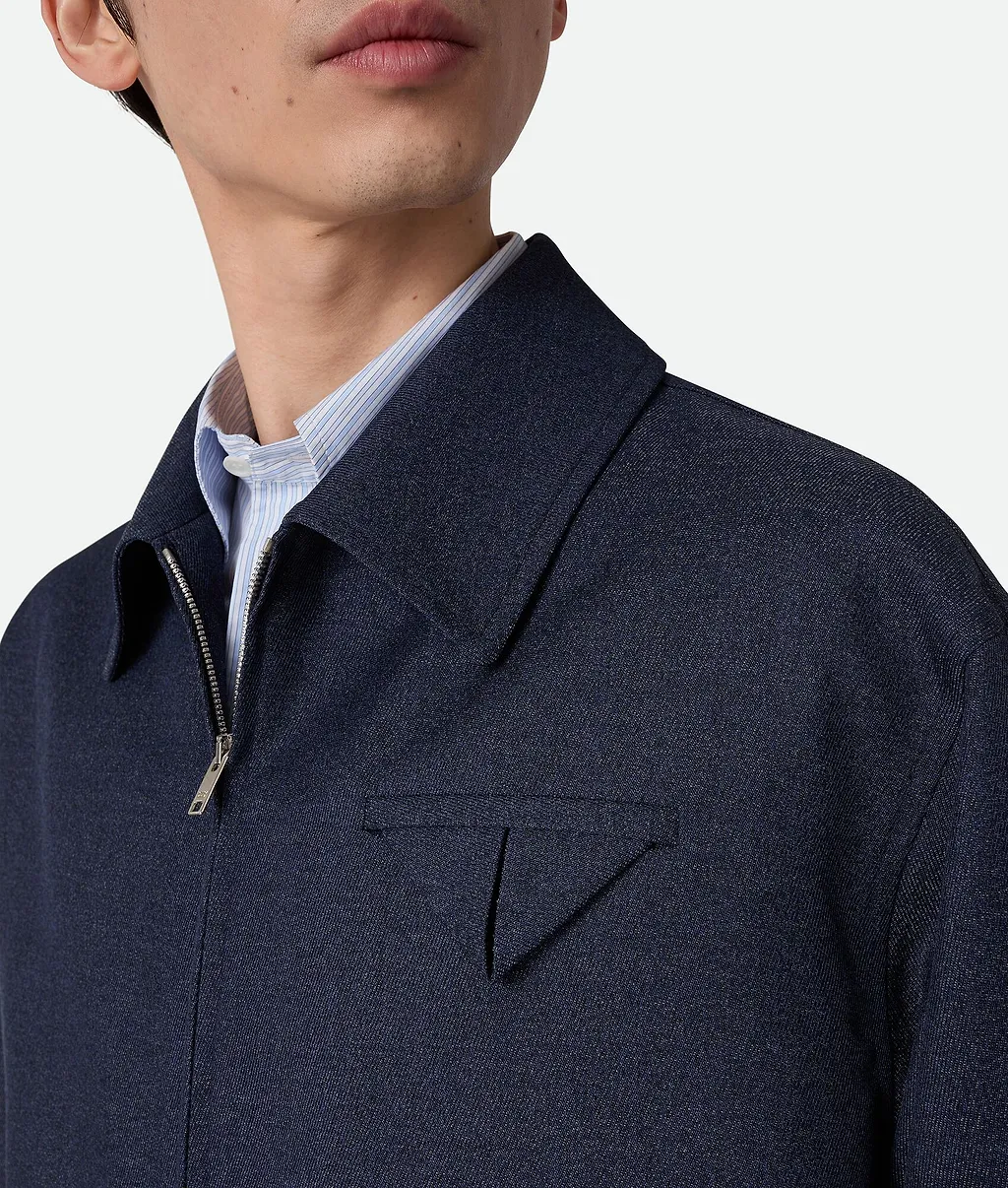 Melange Wool Blouson
