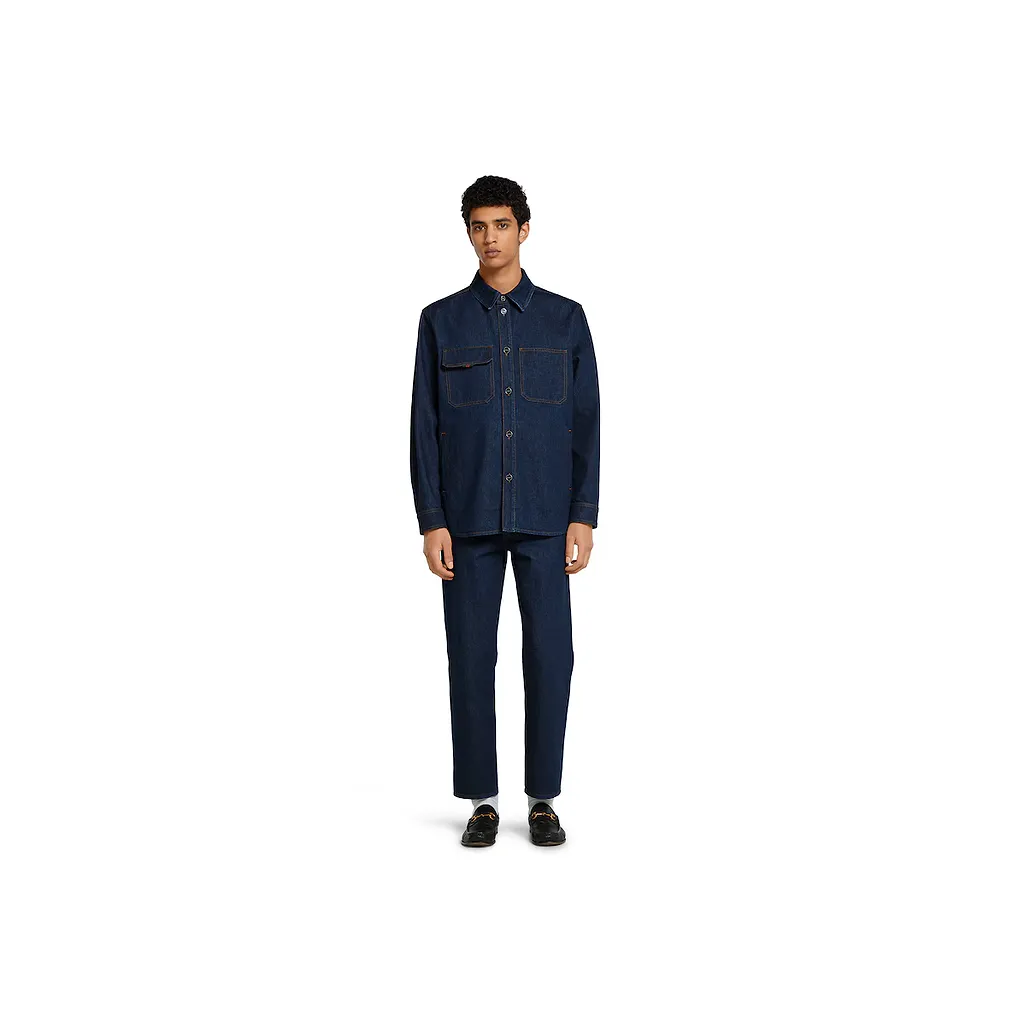 Relaxed Fit Denim Shirt