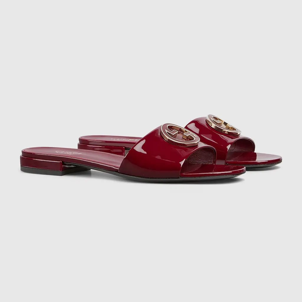 Round Interlocking G Sandal