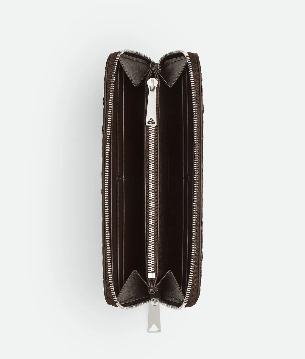 Intrecciato Zip Around Wallet