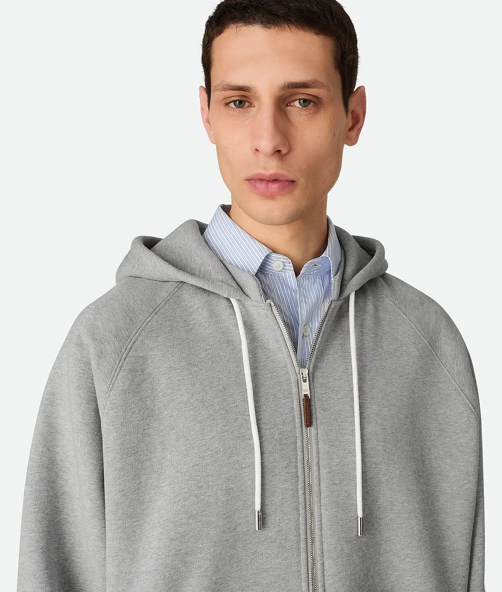 Cotton Fleece Zip Hoodie