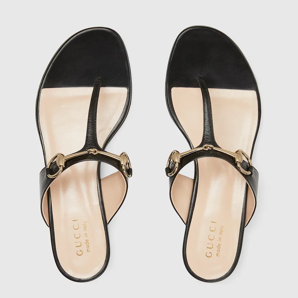 Thong Sandal With Horsebit