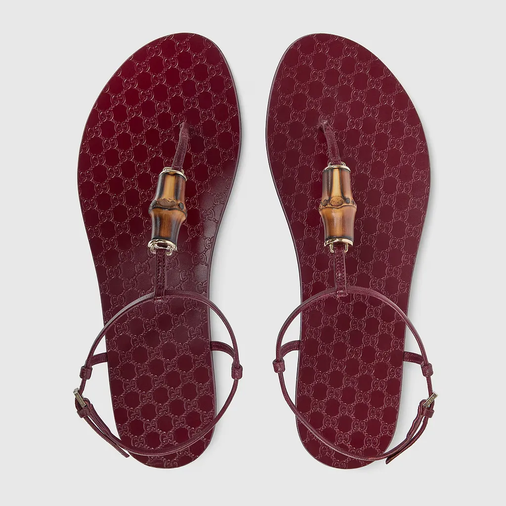 Thong Sandal With Bamboo
