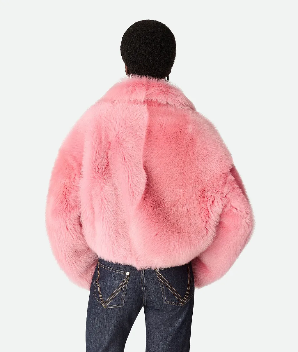Toscana Shearling Cropped Blouson