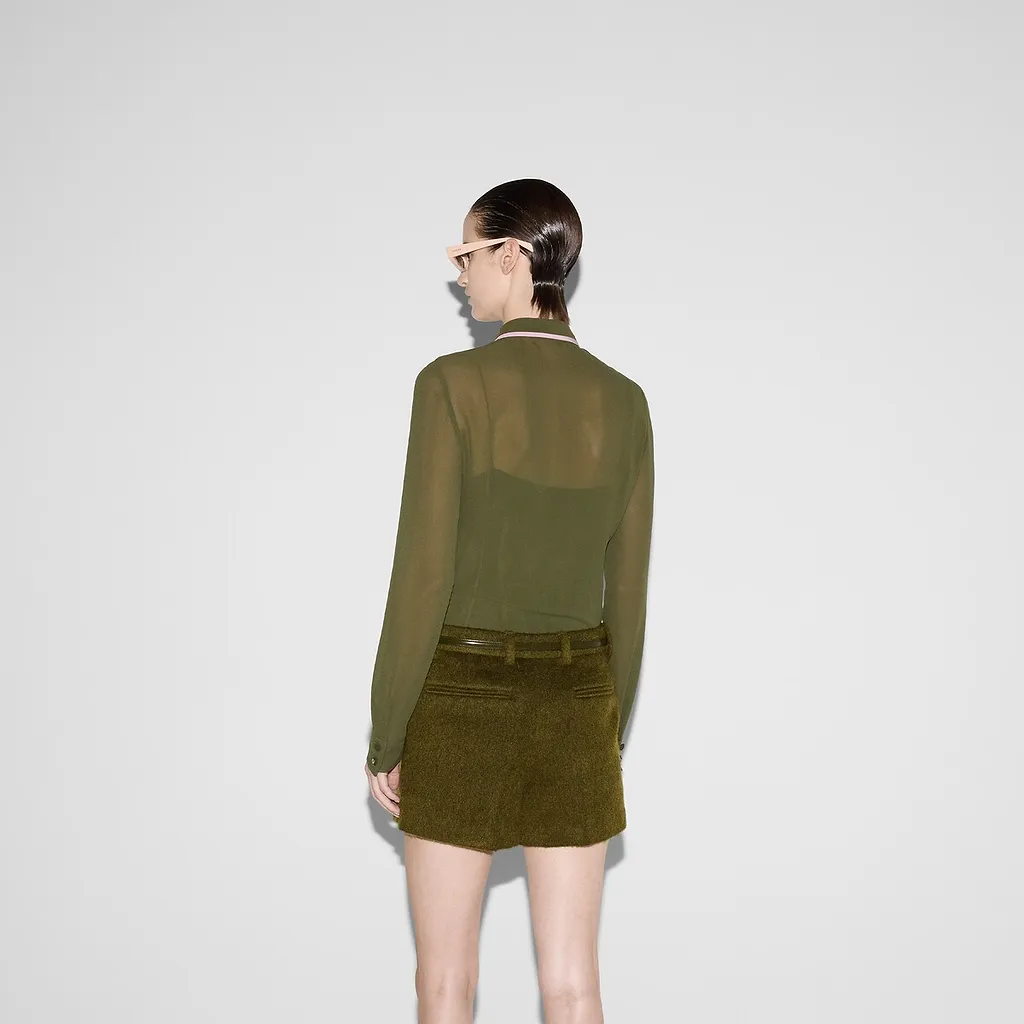 Light Silk Georgette Shirt