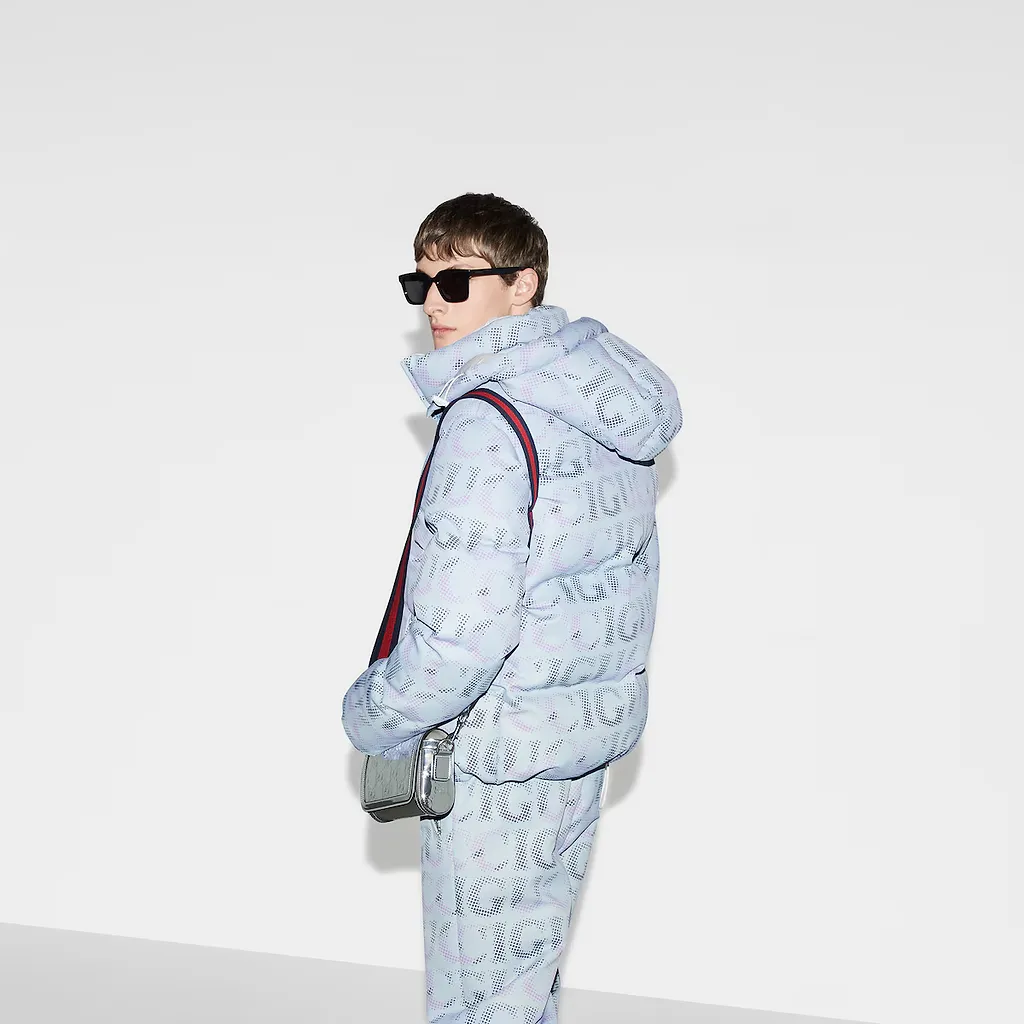 Nylon Puffer Down Jacket