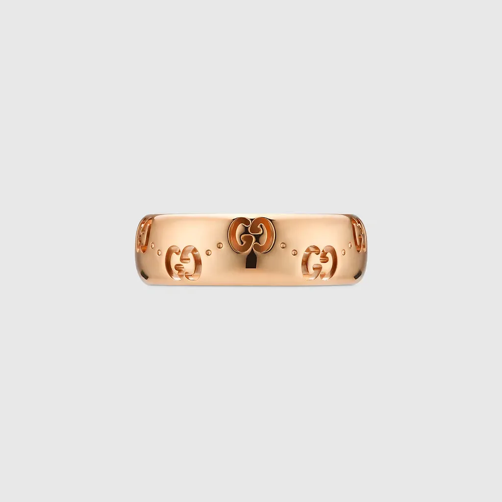 Icon 18K Gg Thin Ring