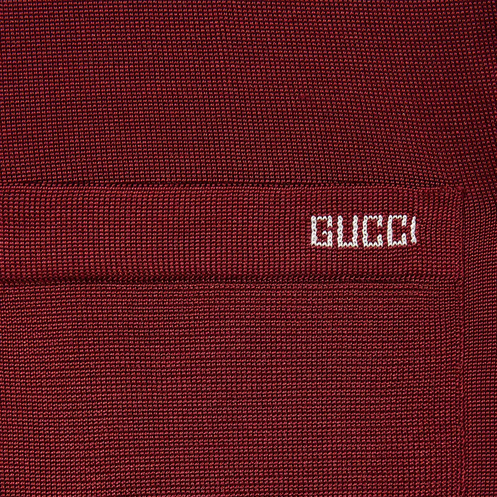 Fine Silk Polo Top