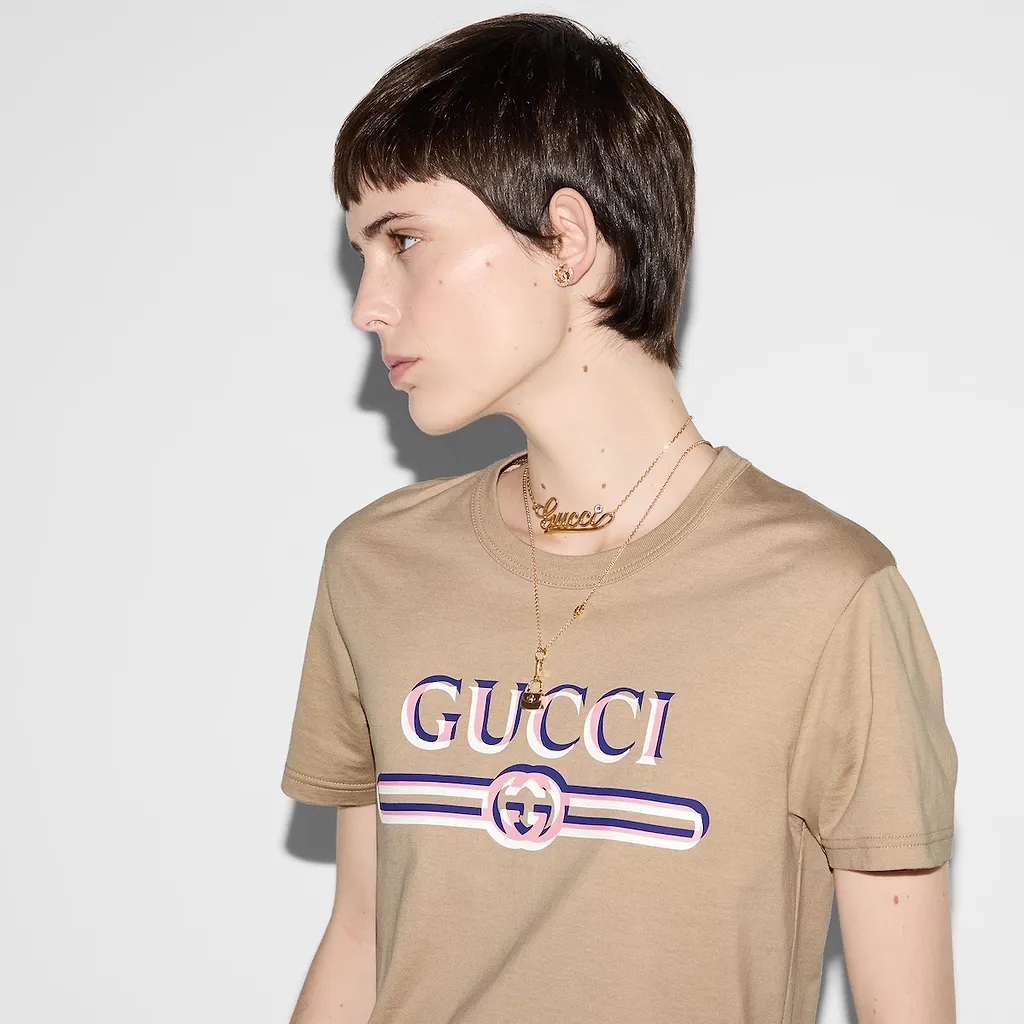 Printed Cotton Jersey T-Shirt