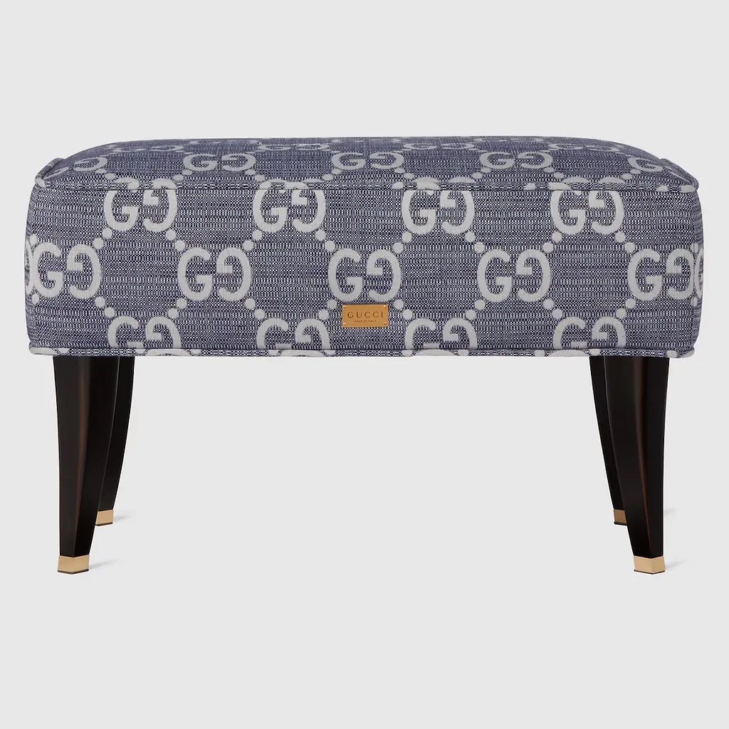 Gg Jacquard Stool