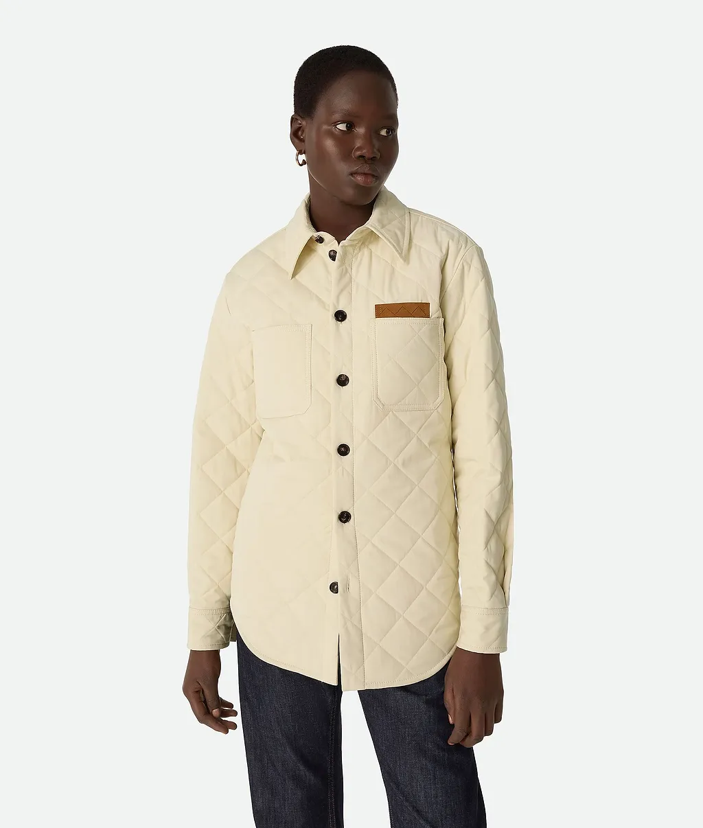 Quilted Cotton Overshirt