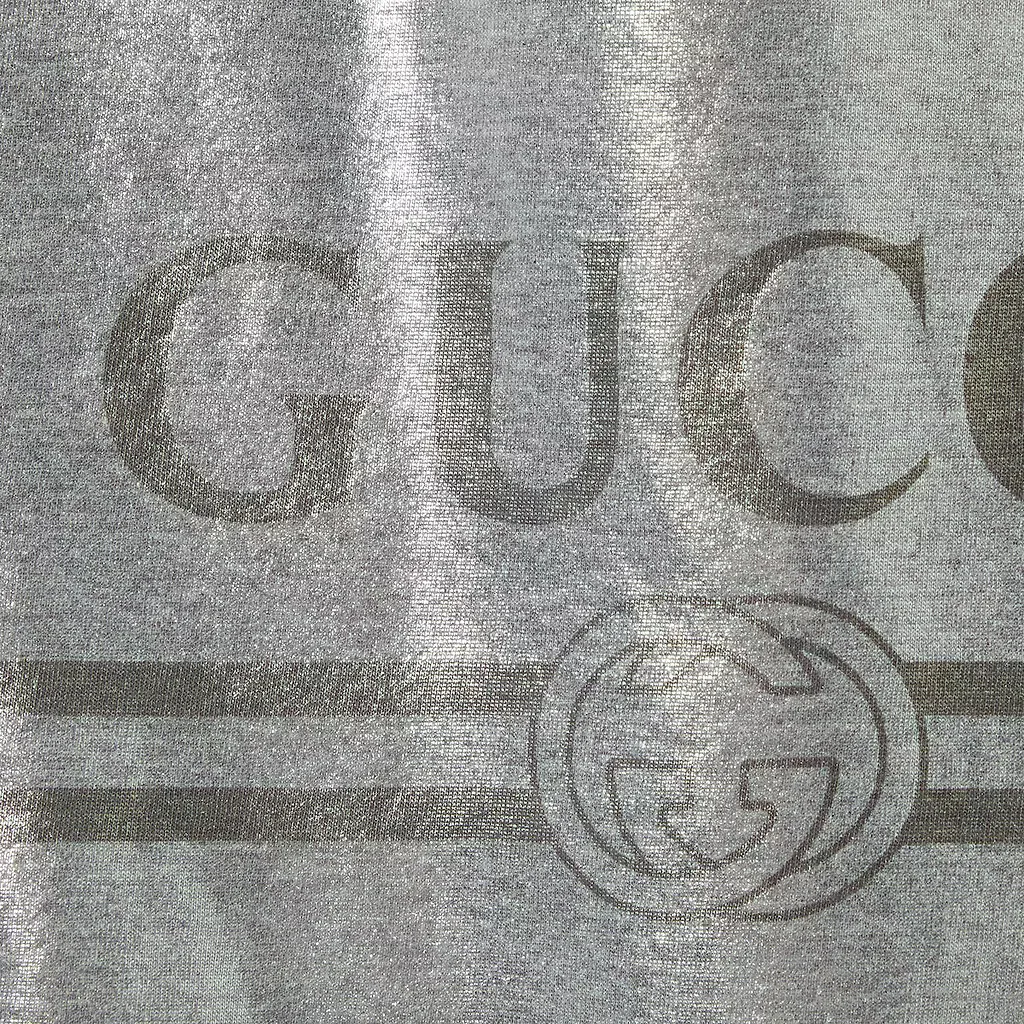 Printed Laminated Cotton T-Shirt