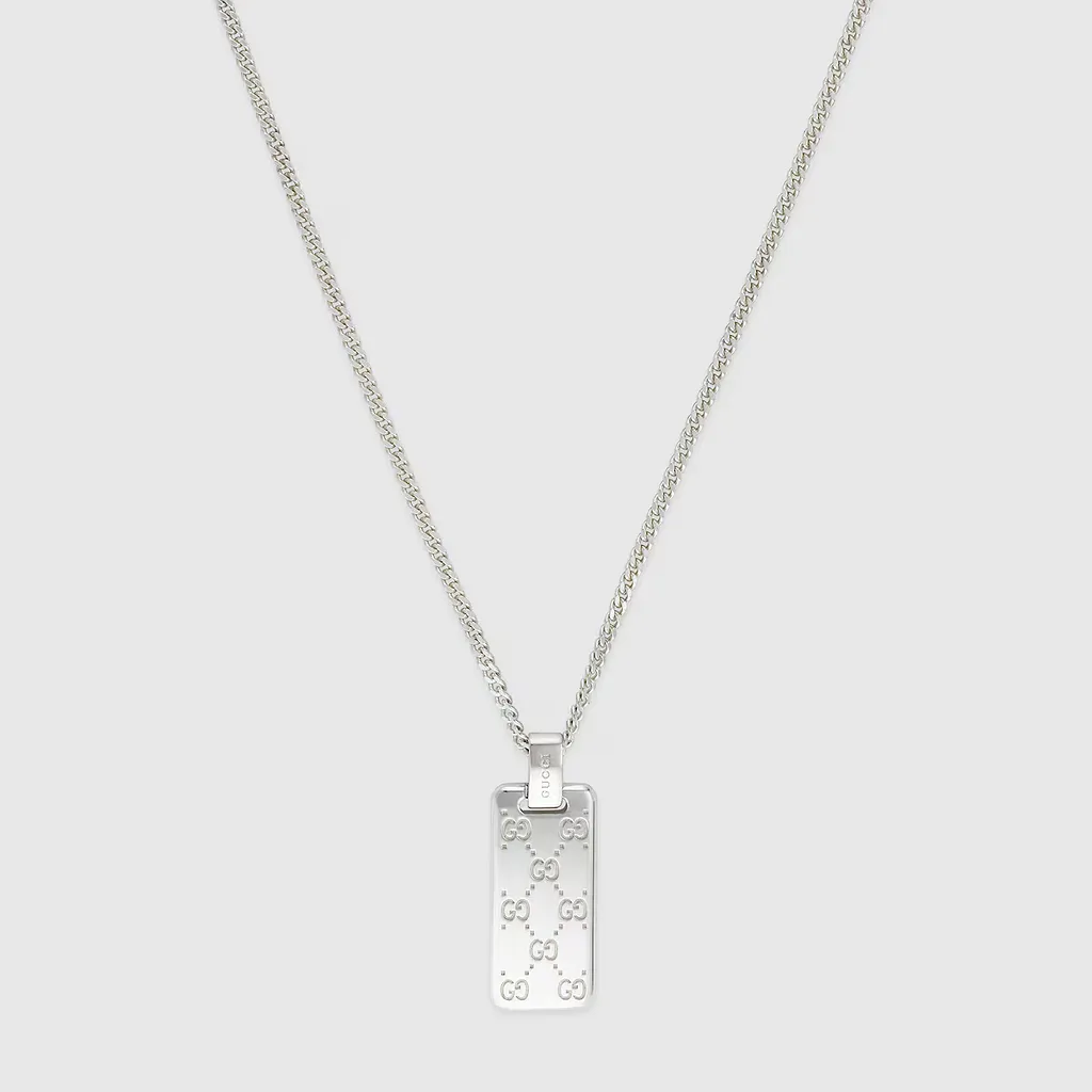 Gucci Signature Necklace With Gg Tag